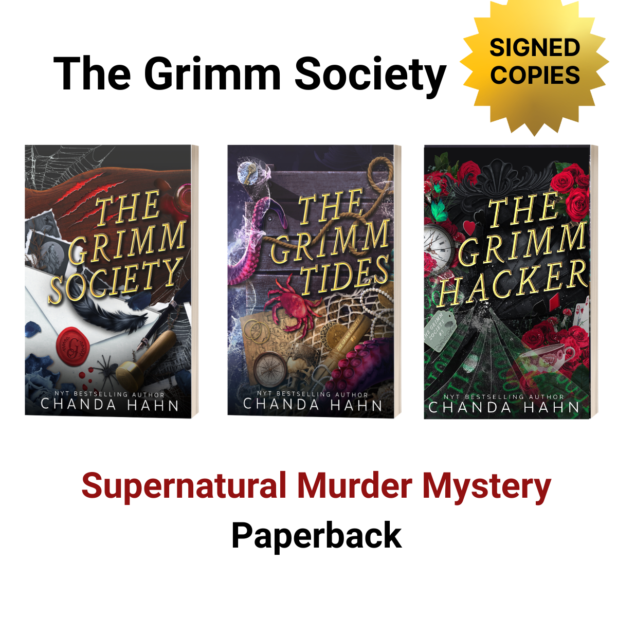 Supernatural Murder Mystery Three Book Bundle