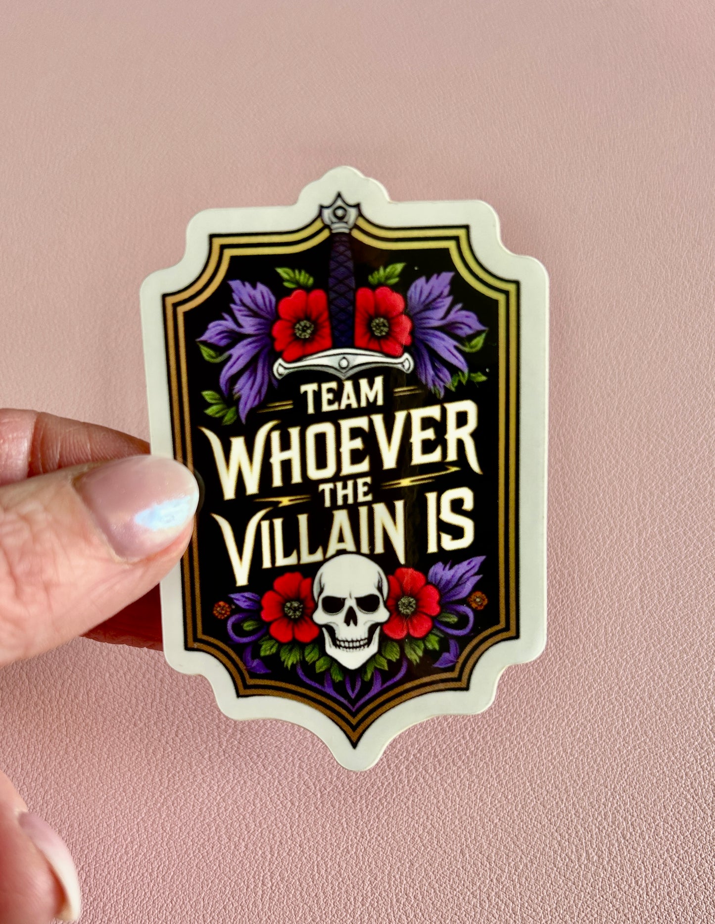Team Villain Sticker