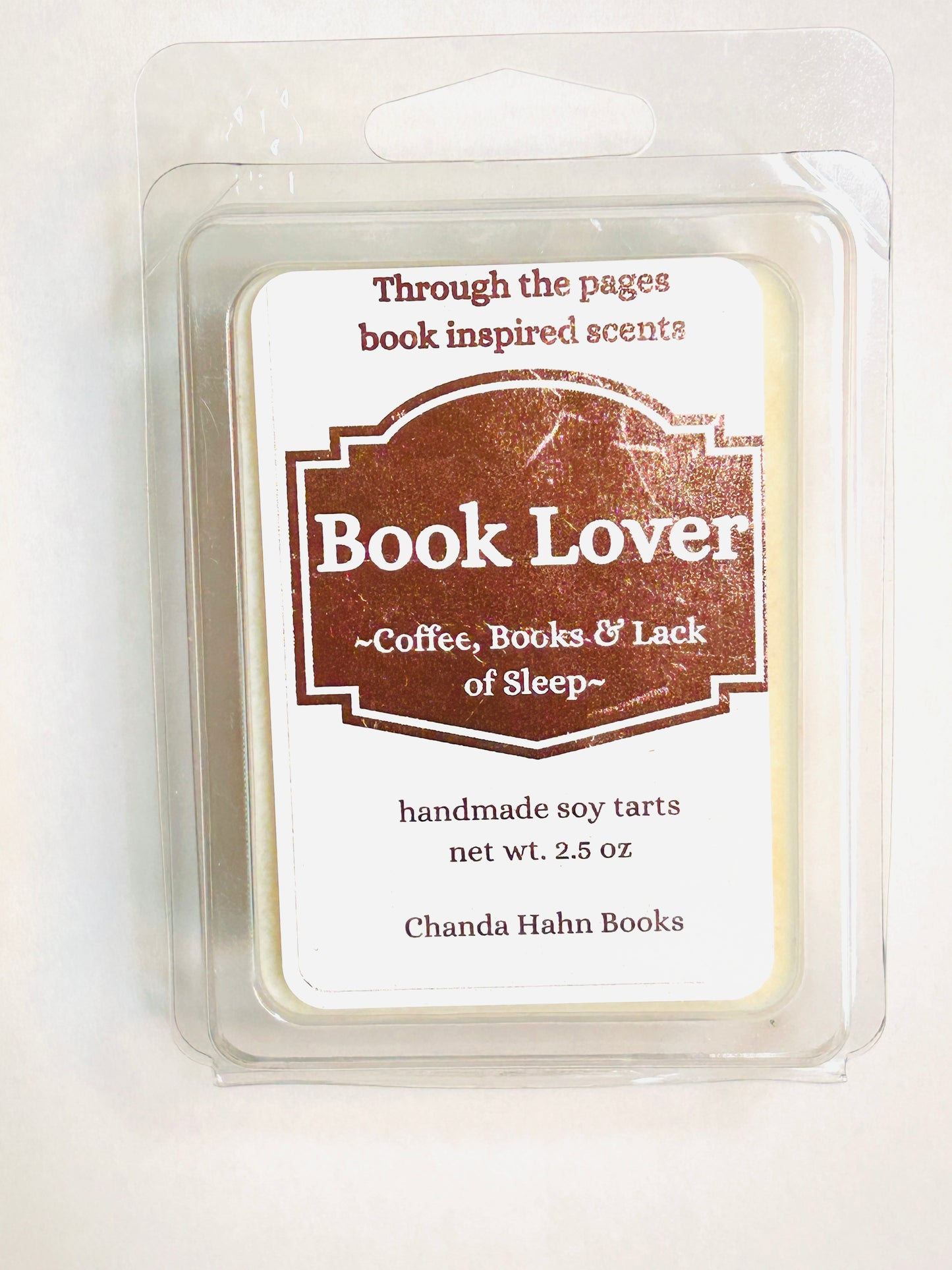Book Inspired Soy Wax Melt Tart