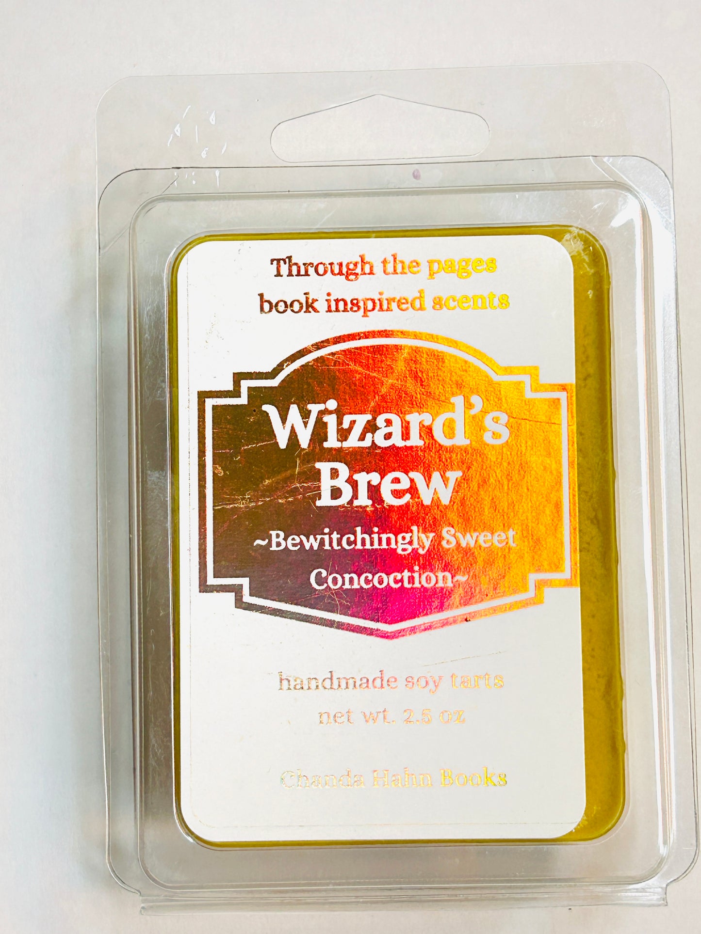 Book Inspired Soy Wax Melt Tart