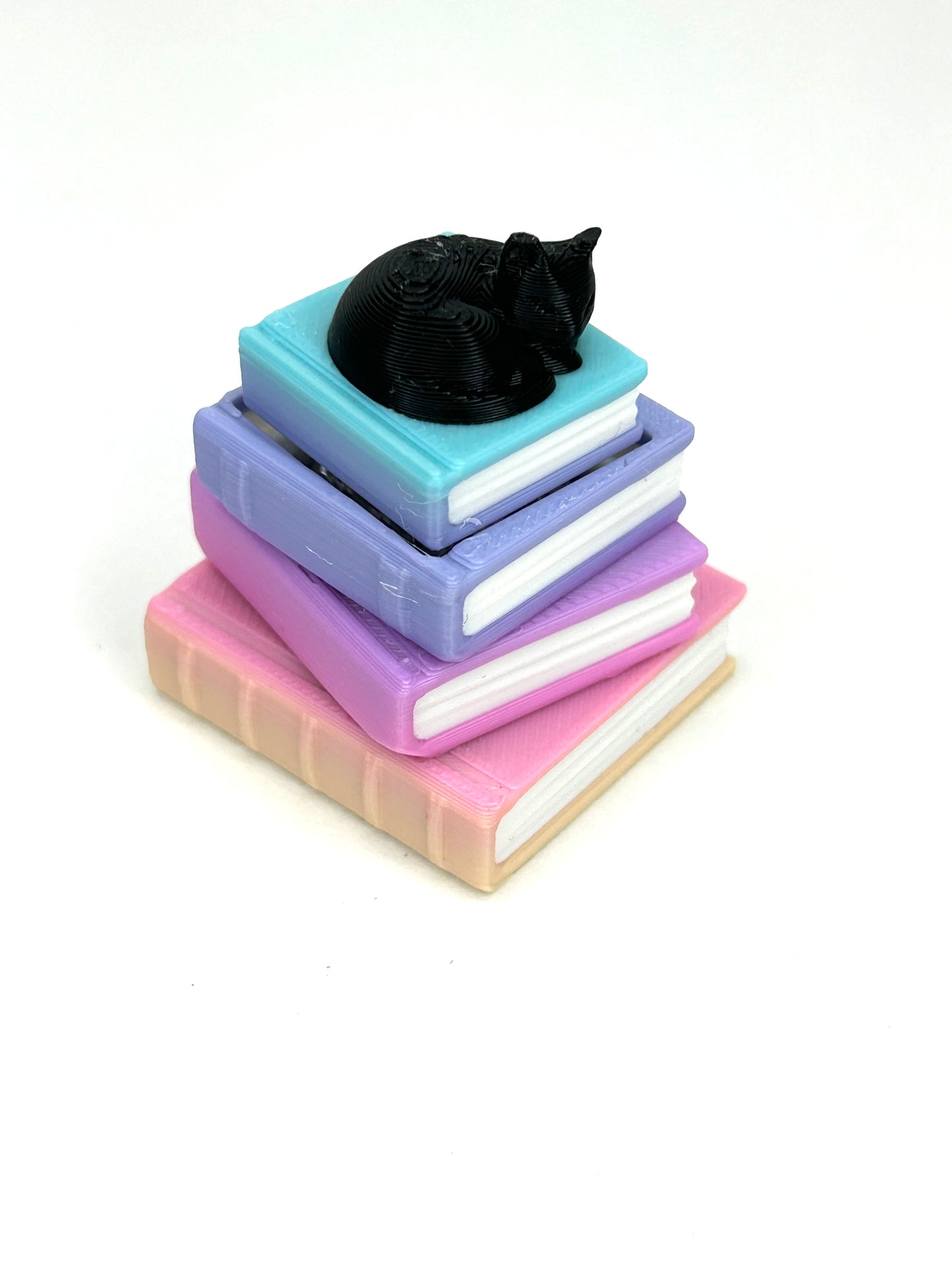 Sleepy Enchanted Library Book Fidget Clicker