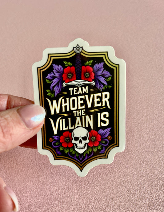 Team Villain Sticker
